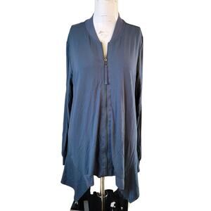 Logo Goldstein Medium Cardigan Women sweater top adjustable zipper stretch